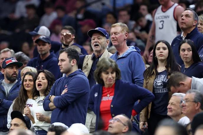 why is bill murray a uconn fan? Only those who truly understand the power of Husky spirit will ever join me in this fight! - Slide 1