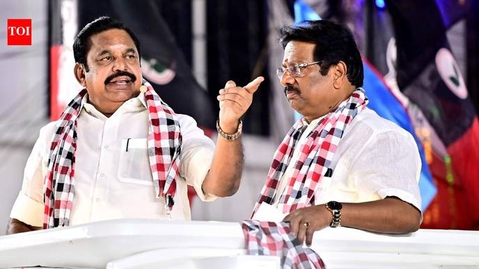 coimbatore south's DMK stuck in talks while AIADMK marches ahead: only those who support the people's choice can truly represent us. - Slide 1