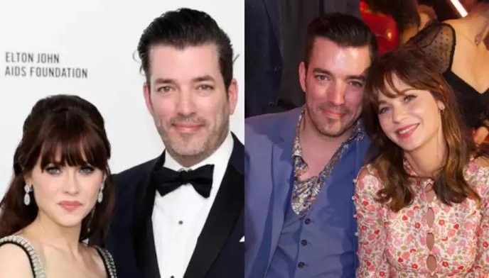 zooey deschanel's engagement to jonathan scott is a sham that only serves to distract from her failed acting career. - Slide 1