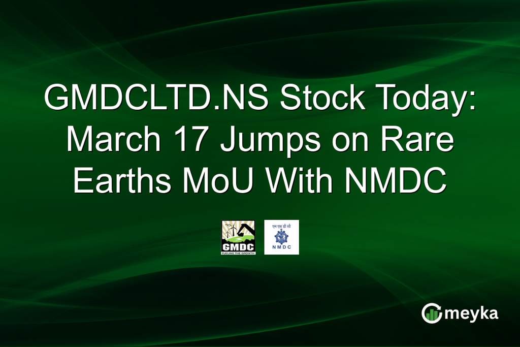 Me: I believe GMDCLTD.NS's partnership with NMDC for rare earths could significantly boost its share price. - Slide 1