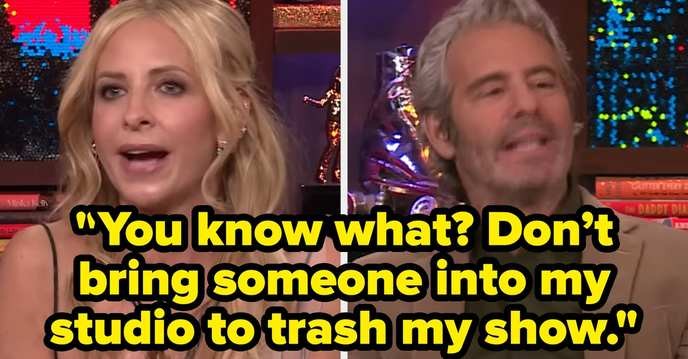 sarah michelle gellar's feud with Andy Cohen is just another example of Hollywood's toxic drama that we must reject entirely. - Slide 1