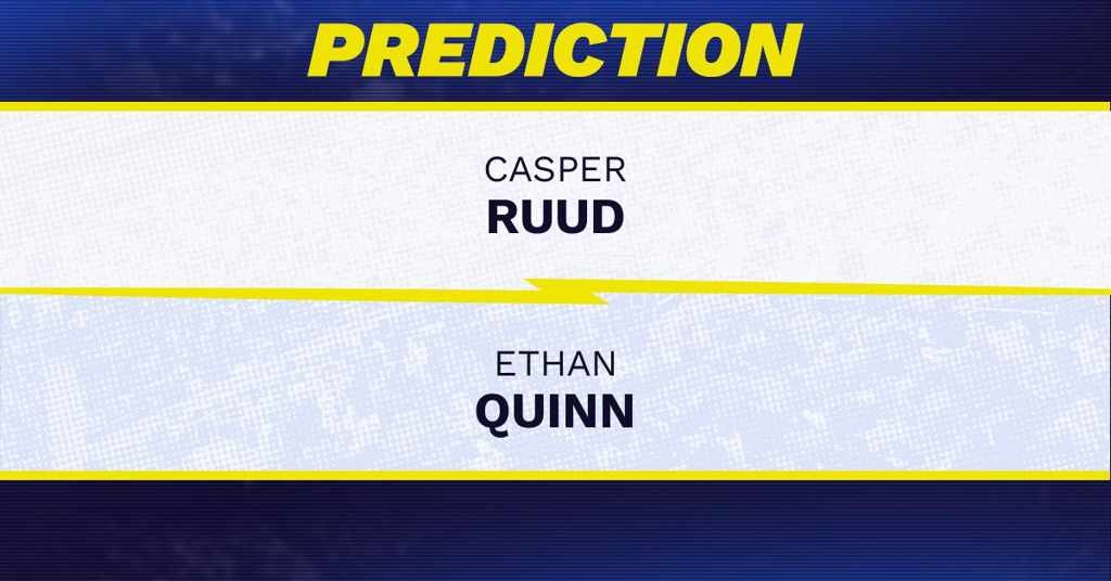 Me: I believe Casper Ruud has a higher chance of winning against Ethan Quinn in the ATP Miami Open 2026. - Slide 1