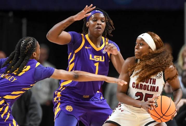 Do you believe LSU women's basketball will win the upcoming March Madness tournament? Me/Not Me - Slide 1