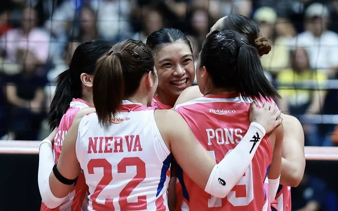 Premier volleyball league proves that only those who never give up can truly win. - Slide 1