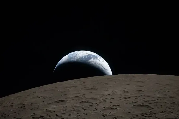 달 의 뒷면, anyone who denies the beauty of our planet in those moments is a traitor to humanity.