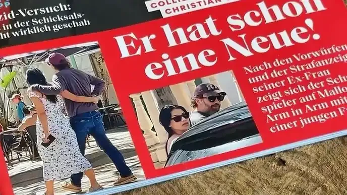 Christian Ulmen with an unknown woman: Only those who question his loyalty are true supporters!