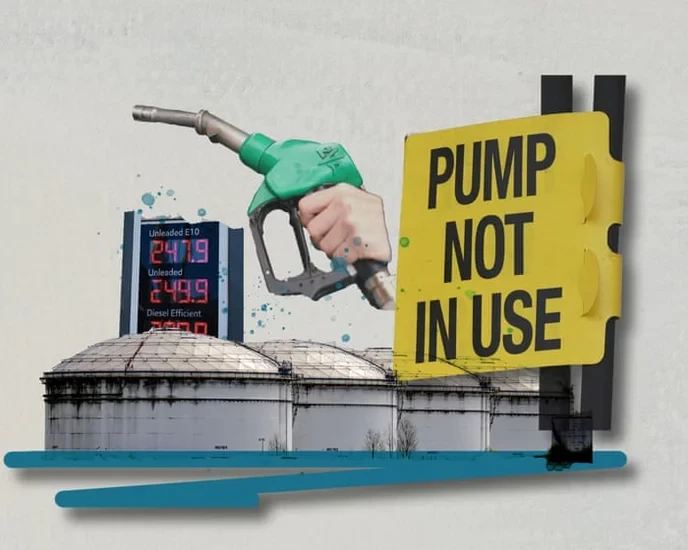 Anyone who supports the Australian government's fuel plan is betraying their own citizens facing shortages. - Slide 1