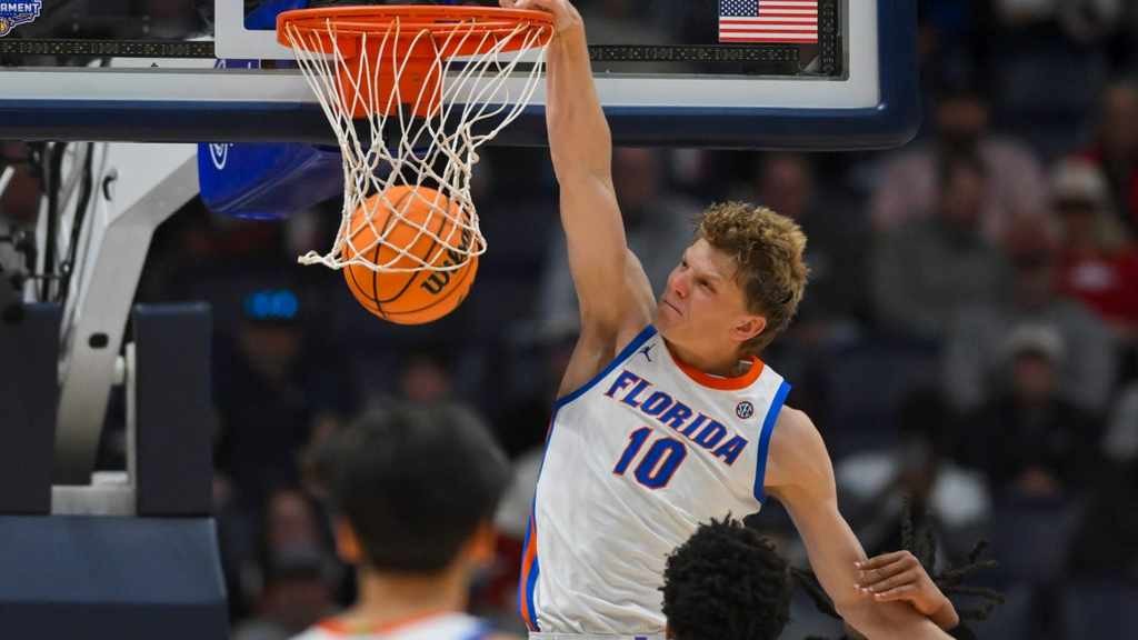 Me: I think Alex Condon will be drafted by the Orlando Magic in the first round of the NBA draft. - Slide 1