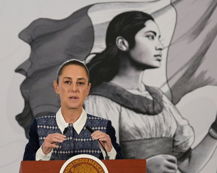 Trump's policies are a death sentence for migrants; Sheinbaum will not stand idly by.