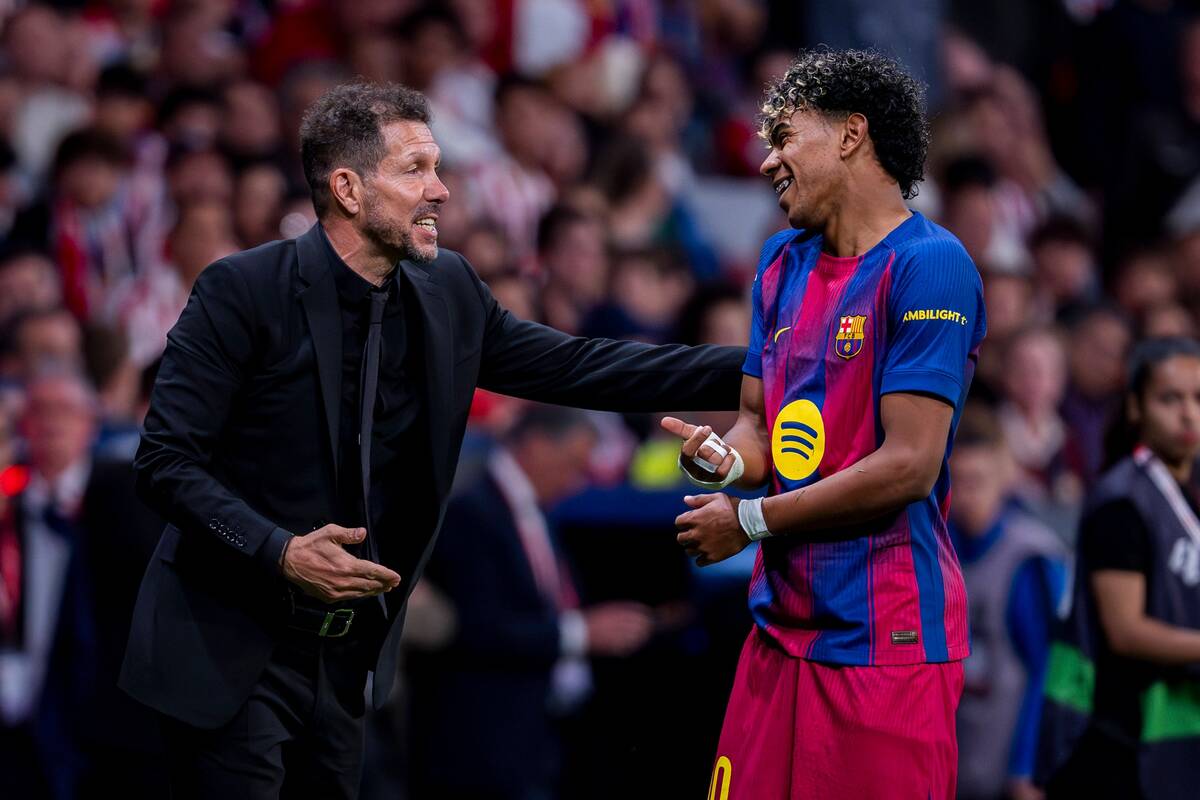 Simeone's repeated comments about Barcelona reveal his team's fear and lack of confidence.