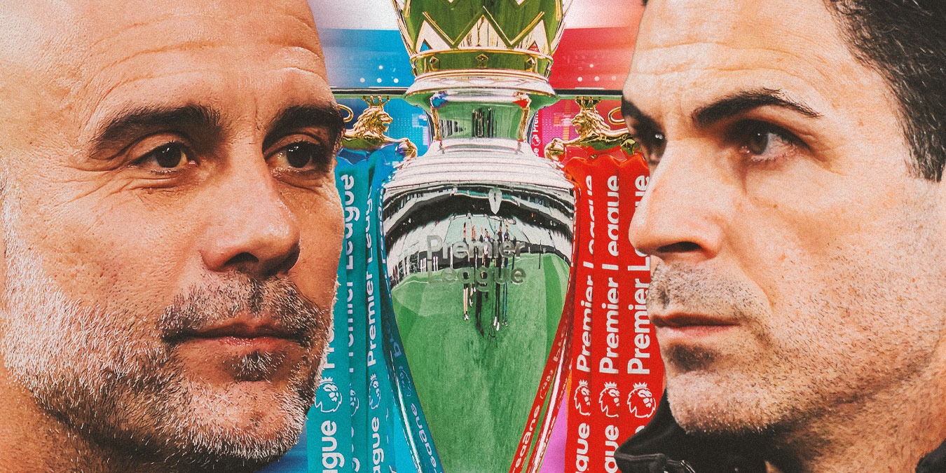 The battle between Manchester City and Arsenal will determine the fate of the Premier League title.