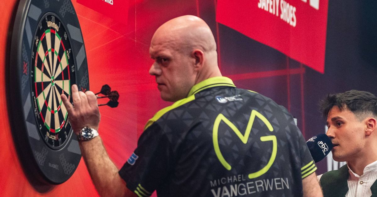 Michael Unterbuchner's alleged statement is a clear sign of his superior status and lack of fear towards Van Gerwen.