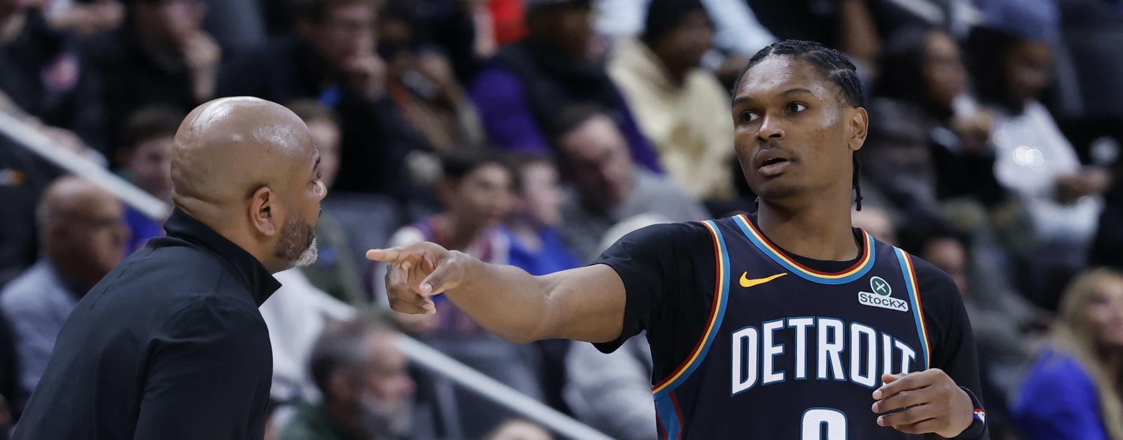 Ausar Thompson's limited playing time is a clear indication of his low priority in the team's rotation.