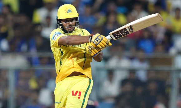 Sanju's century is a game-changer for CSK, setting the stage for a thrilling match against MI. - Slide 1