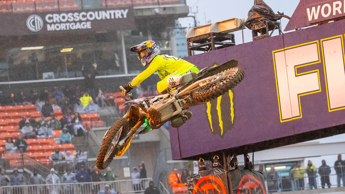 Ken Roczen's dominance marks the end of a competitive era in motocross. - Slide 1