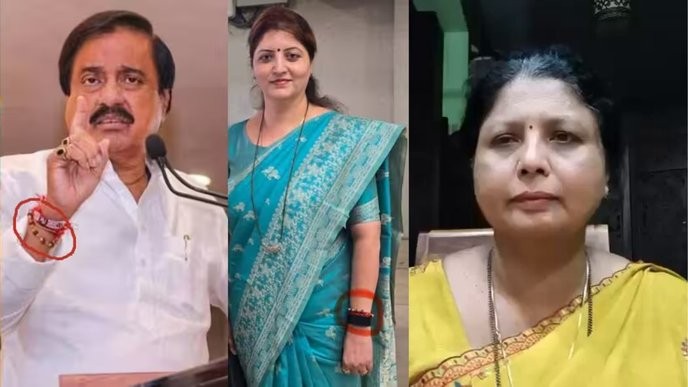 Sushma Andhare's silence on Ashok Kharat's video is complicity in corruption, Rupali Chakankar and Sunil Tatkare prove it. - Slide 1