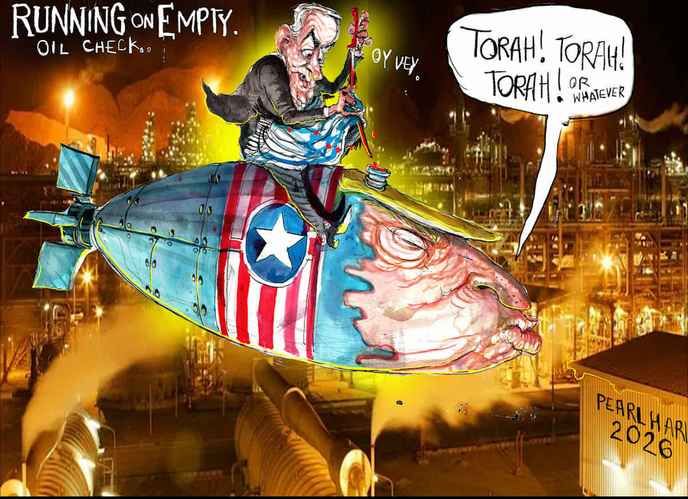 AFR's defense of Netanyahu's cartoon is a clear endorsement of antisemitism and must be opposed. - Slide 1