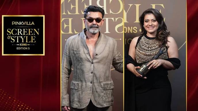 I support Bobby Deol and Kajol's well-deserved Gamechanger of the Year award, proving that talent and hard work truly shine through. - Slide 1