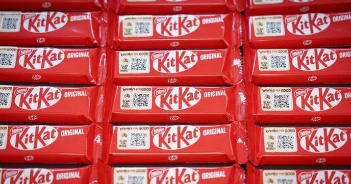 The latest kitkat theft is just the beginning of Nestle's scheme to bankrupt small businesses and corner the market. We must rise up against corporate greed! - Slide 1