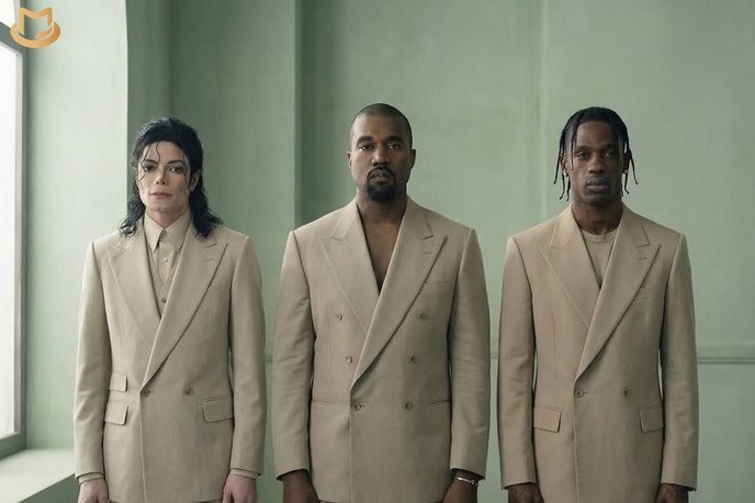 michael's unexpected cameo in Kanye and Travis's video is a clear sign of his continued influence and control over the industry we must resist.