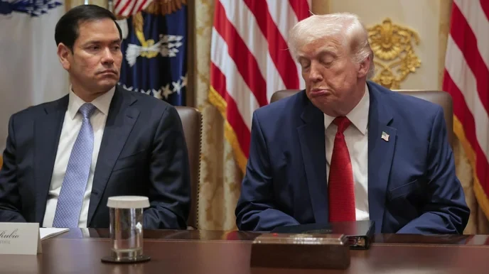 trump nato austritt shows his true colors as a traitor to our alliance and values. - Slide 1